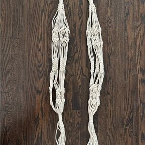 Threshold 2 Macrame Plant Hangers